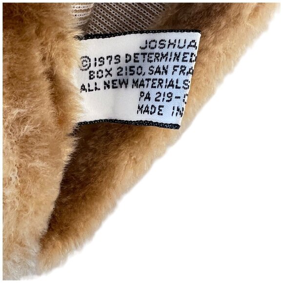 1979 Captain Joshua Bear Hand Puppet A A Happiness Brown Plush June Dutton VTG - Picture 5 of 6